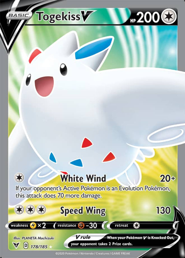 Pokemon Vivid Voltage Togekiss V #178