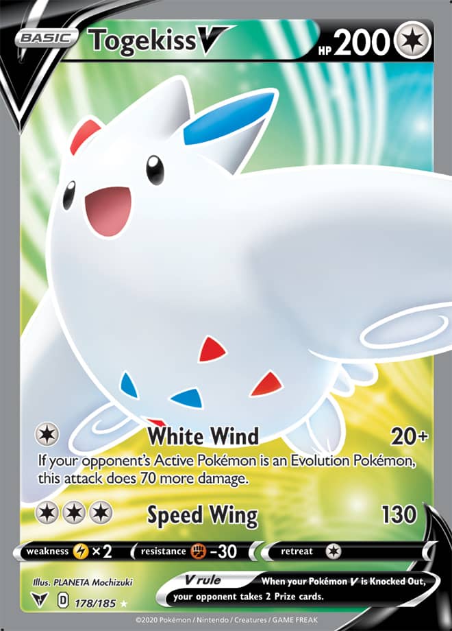 Togekiss #178/185 Ultra Rare - Vivid Voltage Pokemon card