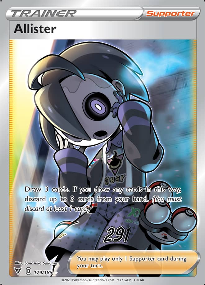 Pokemon Vivid Voltage Allister #179