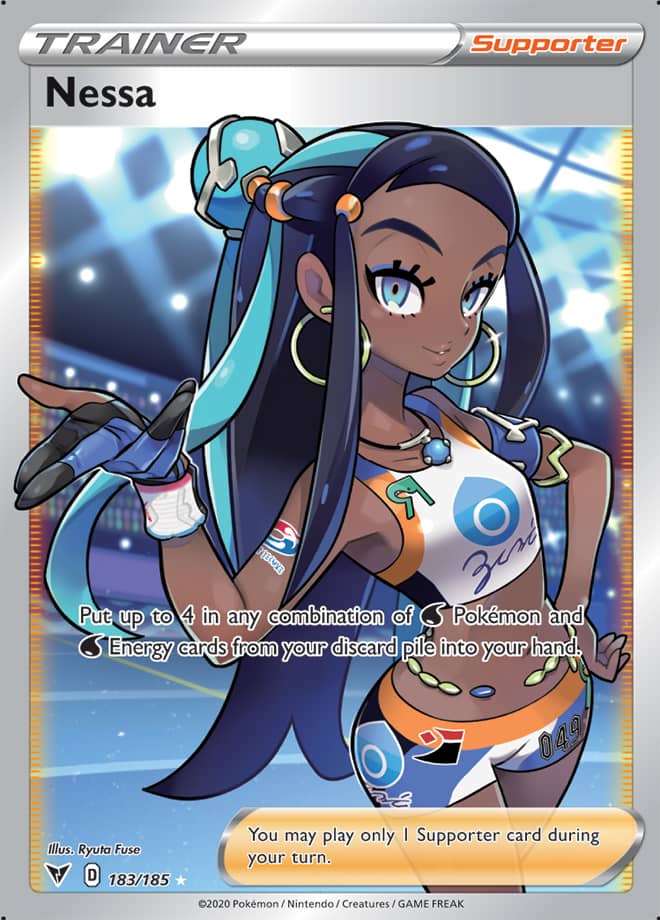 Pokemon Vivid Voltage Nessa #183