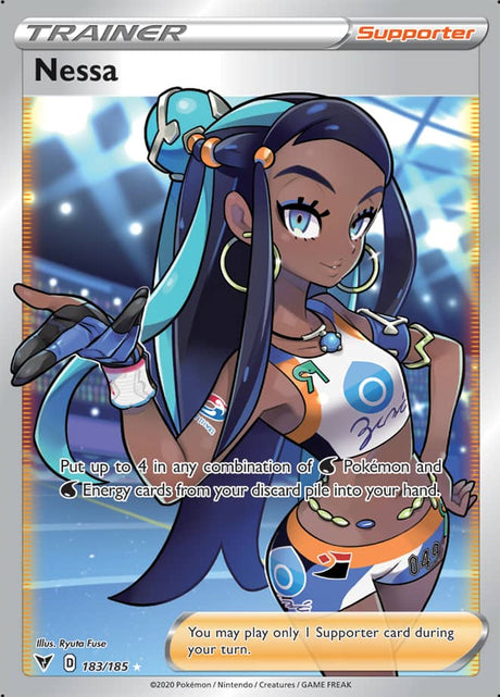 Pokemon Vivid Voltage Nessa #183