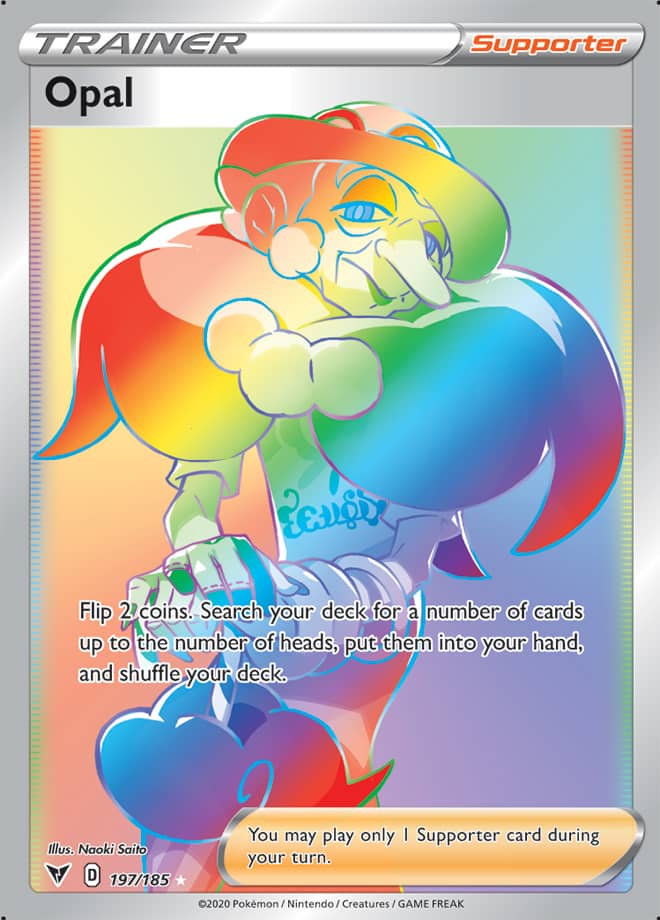 0197 Opal Secret Rare Vivid Voltage