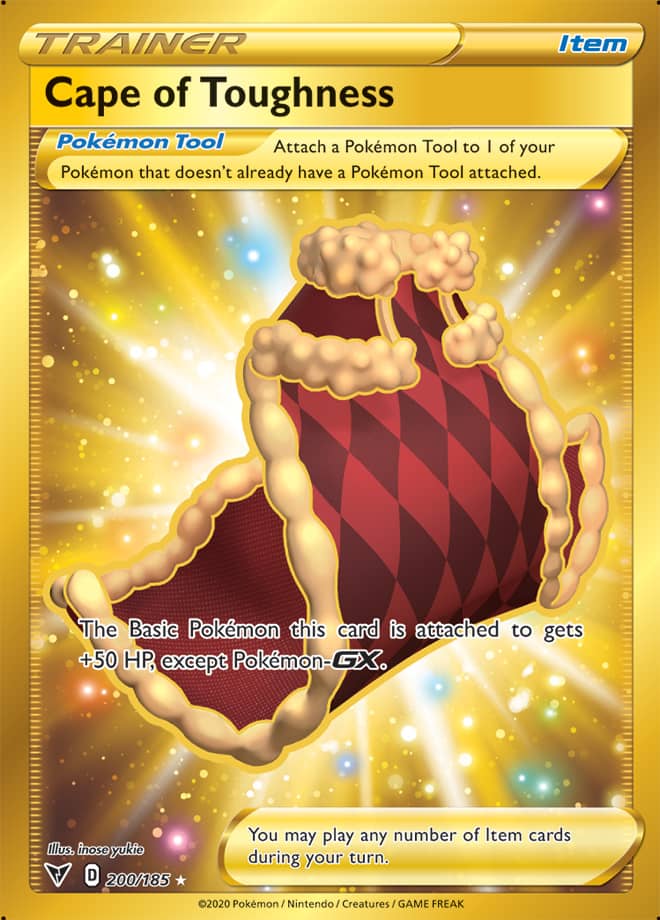 0200 Cape of Toughness Secret Rare Vivid Voltage
