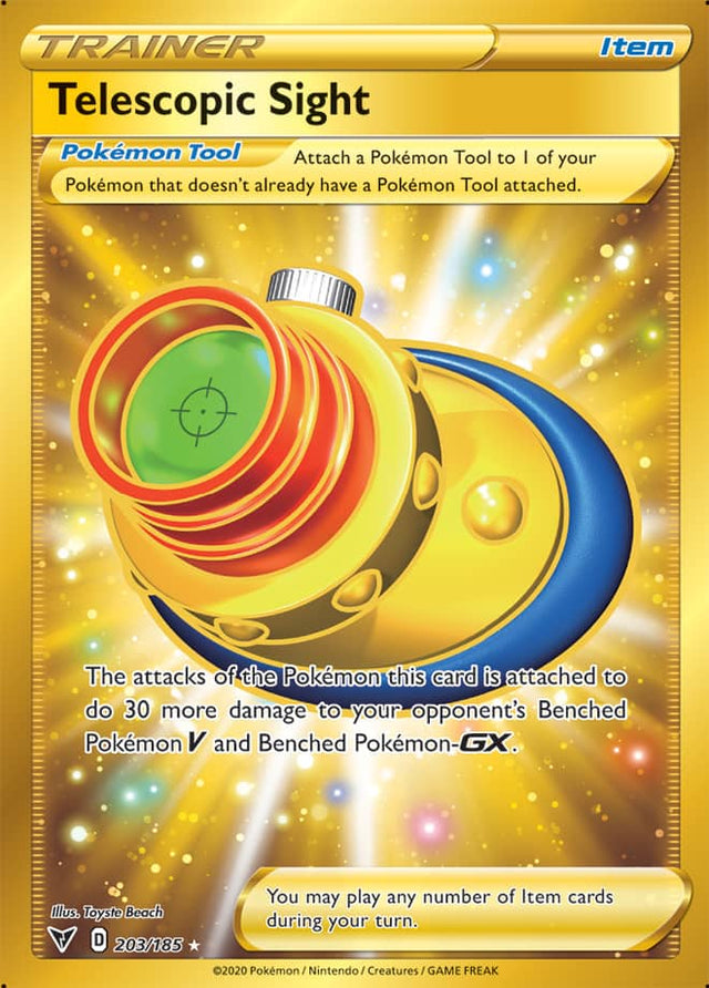 Pokemon Vivid Voltage Telescopic Sight #203